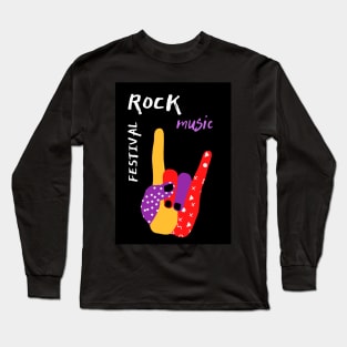 Rock Music Long Sleeve T-Shirt
